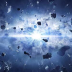 Illustration of the Big Bang explosion representing the origin of the universe